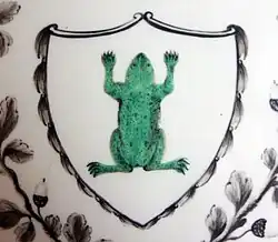 Image 30Detail of Josiah Wedgwood's Frog Service, 1773–4, made for Catherine the Great of Russia (from Frogs in culture)