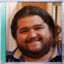 A photo of Jorge Garcia inside a CD case