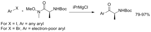 One-pot arylation reaction