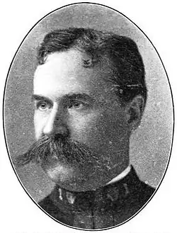 1902 black and white head and neck photo of Major General Wendell P. Bowman in dress uniform