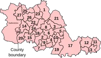 Parliamentary constituencies in West Midlands (2024-present)