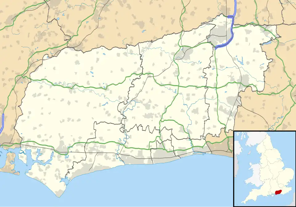 Rustington is located in West Sussex