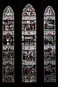 The west window, depicting the history of Chester