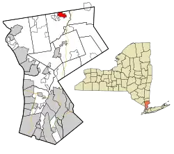 Location of Heritage Hills, New York