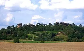 View from Westerhausen to the Königstein