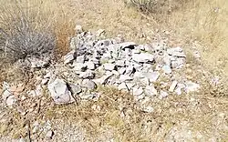 Grave of one of the November 5, 1871, Wickenburg Massacre victims.