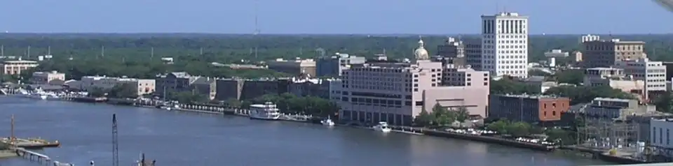 Skyline of Savannah