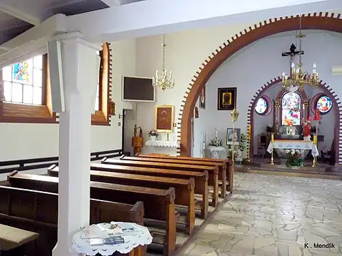 View of the nave from the entrance