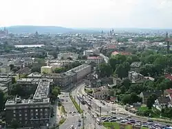 View from the skyscraper of the Old Town