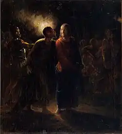 Wilhelm Marstrand, Kiss of Judas, undated (between 1830 and 1873)