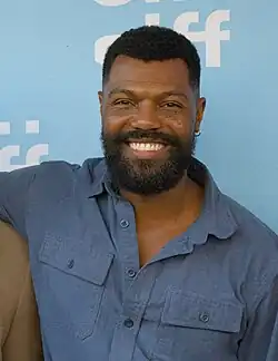 Will Catlett on the red carpet at the Seattle International Film Festival