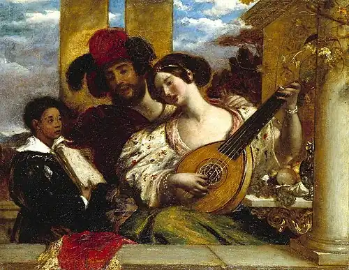 Il Duetto by William Etty