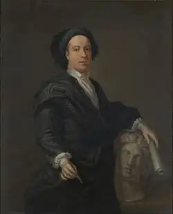 Self portrait of William Kent