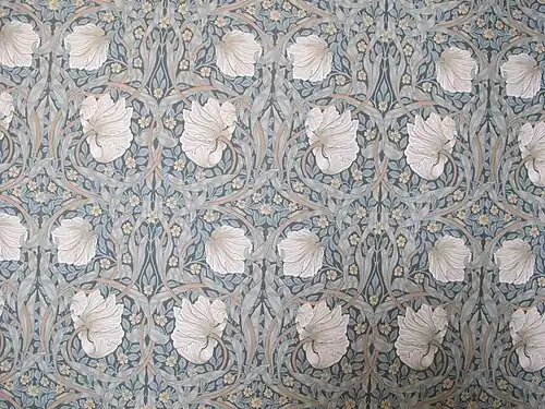 Pimpernel design at Two Temple Place, London (1876)