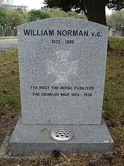 Grave of William Norman, VC