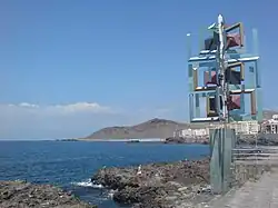 Wind sculpture (Las Palmas de Gran Canaria)