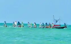 Windsurfing in Fortaleza