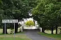 'Lutescens' framed by English Elm, Gostwyck, near Uralla, New South Wales (2013)
