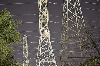 Sample of high-voltage transmission lines owned, operated and maintained by WAPA