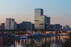 Photo of building complex called the Hammer Center, formerly the World Trade Center Moscow.