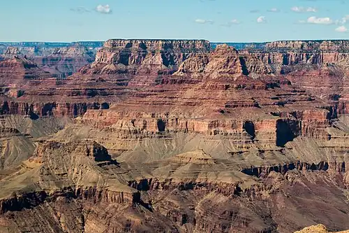 Solomon Temple in lower left. From the southeast. Wotans Throne, Vishnu Temple, and Rama Shrine in the center.