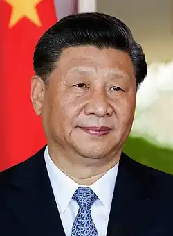 China CCP General Secretary and President Xi Jinping[a]