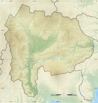 Battle of Tenmokuzan is located in Yamanashi Prefecture