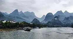 Yanshan, Guilin, Guangxi, China.