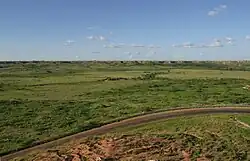 Yellow House Canyon, carved by the North Fork, near Slaton, Texas