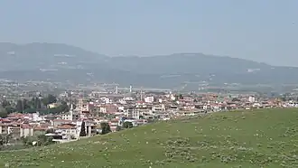 Yenicekent seen from the east, from Tripolis of Phrygia