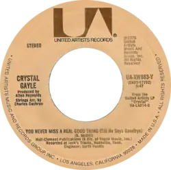 Side-A label by United Artists Records