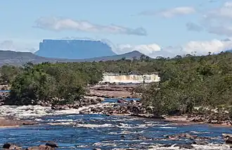 Yuruaní River and Yuruaní-tepui
