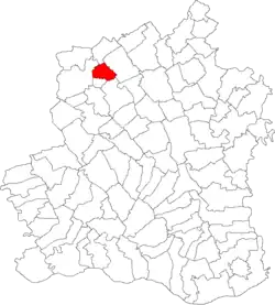 Location in Teleorman County