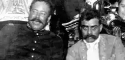 Pancho Villa (left) and Emiliano Zapata, Mexico