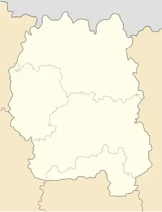 Dovbysh is located in Zhytomyr Oblast