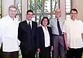L-R: Fernando Zobel de Ayala, Jaime Augusto Zobel de Ayala, Teodora Hernaez, Sr. Don Jaime Zobel de Ayala, Juan Bautista Alegre y Hernaez