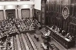 The parliament in 1958
