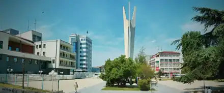 Brotherhood and Unity Square in Pristina 2012