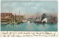 Mouth of the river in the early 20th century