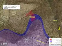 Geology of the Ringing Rocks Park