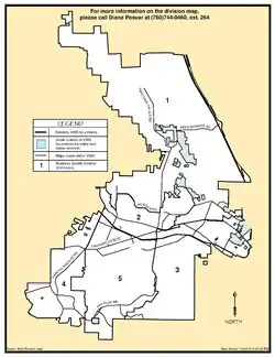 Vallecitos Water District - Board of Directors Division Map